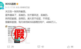BOSS直聘辟谣4700万人挤爆服务器,服务器压力测试非真实挤爆，4700万用户访问量背后的真相